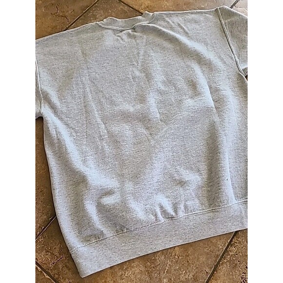 Gildan VTG USS Constitution Sweatshirt Med Boston 1797 Grunge Streetwear Casual - Picture 6 of 8